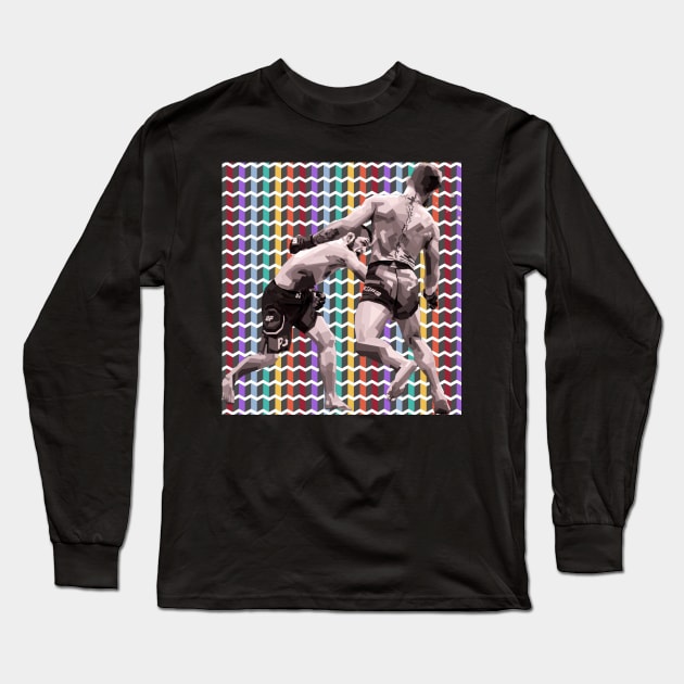 Khabib vs Connor Long Sleeve T-Shirt by FightIsRight